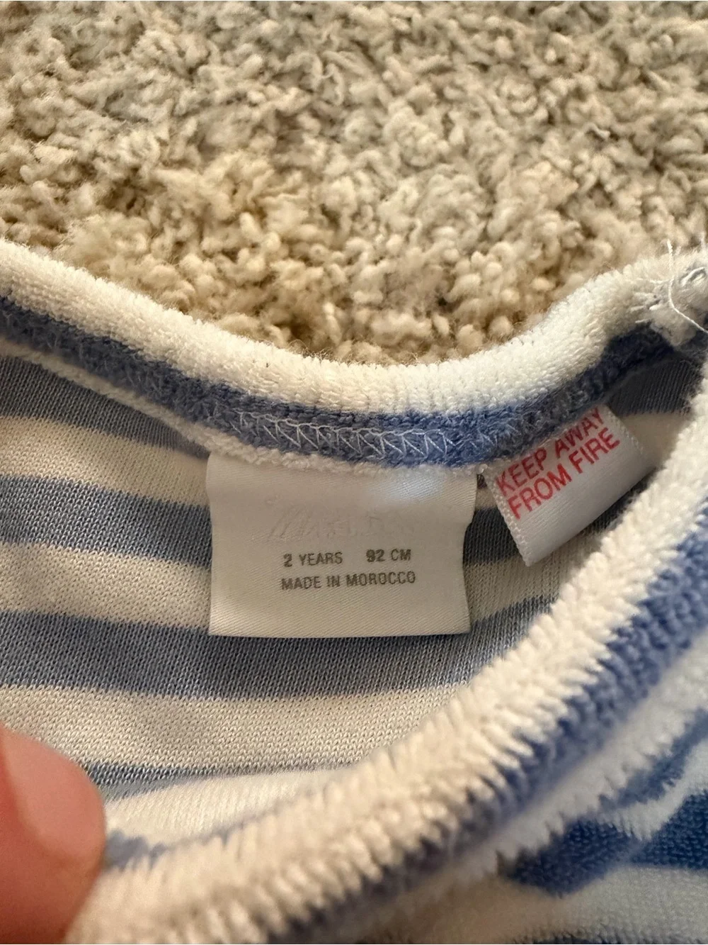 Zara terry cloth